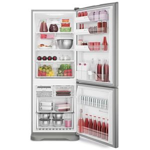Geladeira Frost Free Electrolux 454L Inverse Inox DB53X