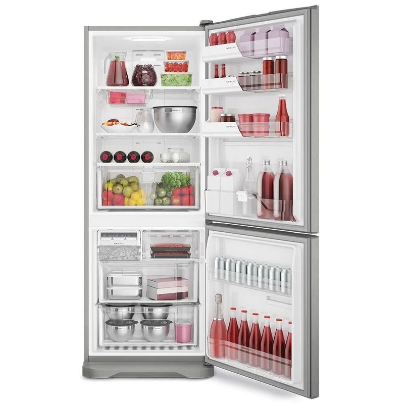 Geladeira Electrolux Frost Free 454L Inverse Inox