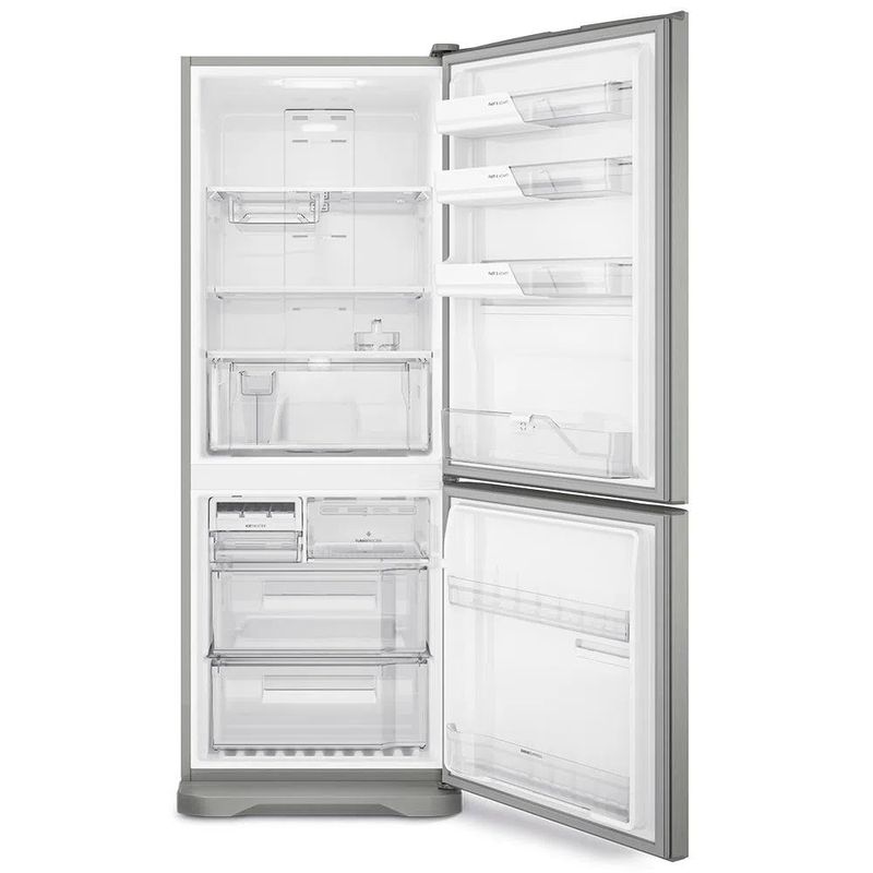 Geladeira Frost Free Electrolux 454L Inverse Inox DB53X