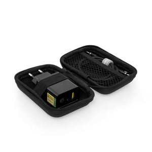 Kit Viagem USB-C para USB-C, Mistertech, Preto