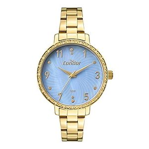 Relógio Condor Feminino Ref:Co2036mxa/4a Casual Dourado