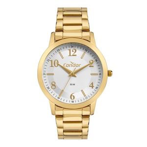 Relógio Condor Feminino Ref:Co2035mzt/4k Casual Dourado