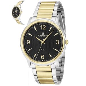 Relógio Champion Masculino Ref:Cn21078p Slim Bicolor