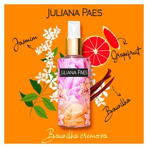 Body Splash Feminino Sonho "Baunilha Cremosa" 200ml QHS - Juliana Paes