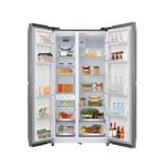 Geladeira Midea Frost Free Side by Side 528L Inox