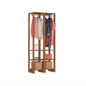 Small Closet Yes Com Cabideiro 2 Gavetas e 8 Prateleiras Nova Mobile - Montana