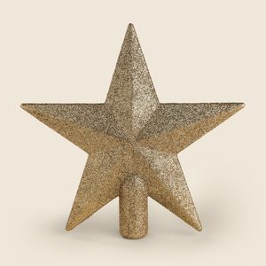 Estrela Plástico Dourado 20cm - A\CASA