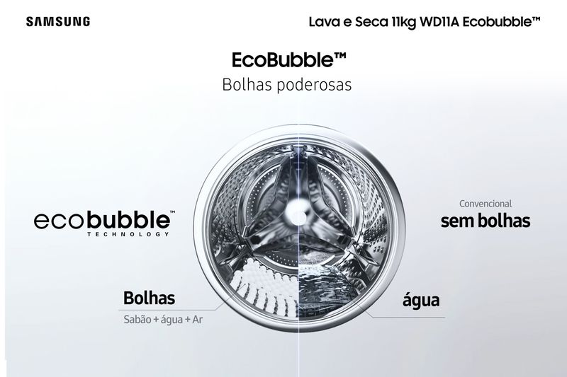 Lava-e-Seca-Samsung-Ecobubble-11kg-Branca