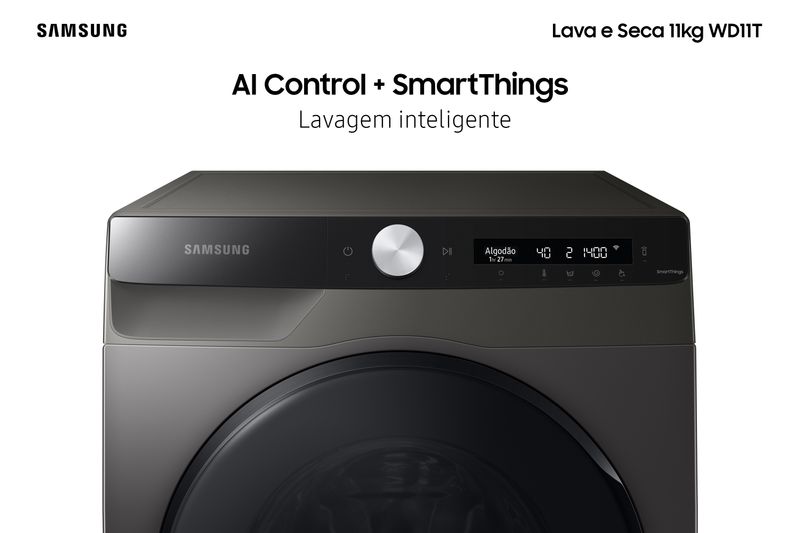 Lava-e-Seca-Samsung-Smart-11kg-Inox
