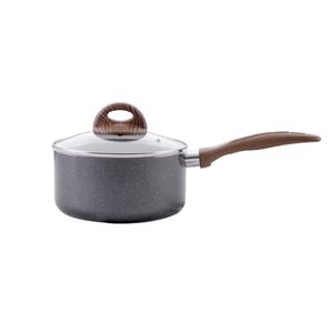 Jogo de Panelas Brinox Antiaderente Ceramic Life 5 Peças Smart Plus com Indução Granito