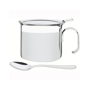 Açucareiro Buena com Alça em Inox com Colher Detalhe Brilho 8cm - Tramontina