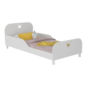 Cama Solteiro para Colchão 88x188cm 100% MDF Majestade Multimóveis BB2320