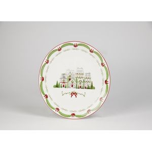 Prato Raso Magic House Porcelana 25cm - A\CASA