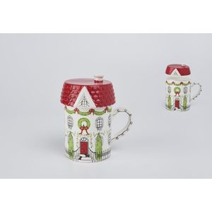 Caneca Magic House Cerâmica 12cm - A\CASA