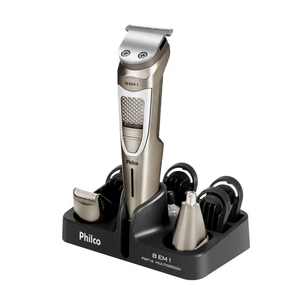 Aparador de Pelos Philco Multigroom 8 em 1 PAP16 - Bivolt