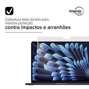 Película de Vidro Transparente para MacBook 13.6’’, Originais iPlace