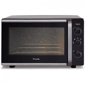 Forno Elétrico De Bancada Mueller Sapore Preto 44 Litros 220v