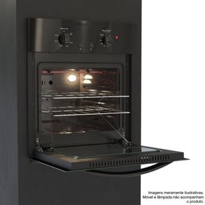 Forno De Embutir A Gas Venax 50 Litros Giii Gas Glp Totale Nero Preto 127V