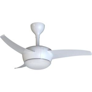 Ventilador De Teto Ventisol Vortice 3 Pás Branco Bivolt