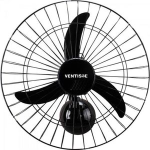 Ventilador De Parede Oscilante 60cm Bivolt Aço Pr Ventisol