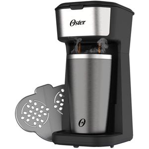 Cafeteira Oster 2day Inox 2 em 1 com Copo Térmico 127V