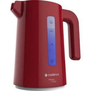 Chaleira Elétrica Thermo One 1,7L Vermelha Cadence 220V