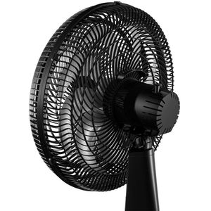 Ventilador De Mesa Mondial Turbo 8 Pás 50cm Vtx-50-8p Vent 50cm-127v-preto/prata