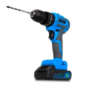 Furadeira E Parafusadeira 2 Em 1 36v 2 Baterias Recarregável