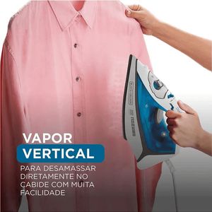 Ferro de passar a Vapor e a Seco 1200W B&DECKER  220V