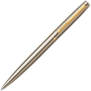 Caneta Esferográfica Pierre Cardin Ref:Pce-15st Monza Prata/Dourado