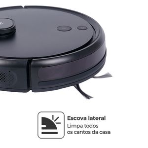 Escova Lateral Para Smart Robô Aspirador Laser PRA800 e Autolimpante2000