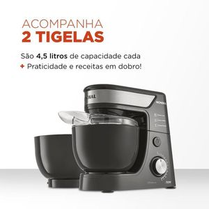 Batedeira Planetária Platinum Mondial - Bp-01p-pi 127v