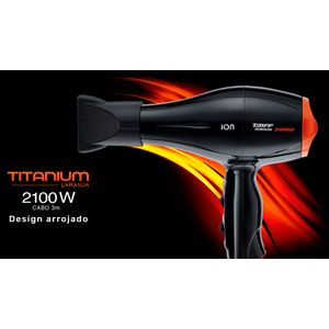 Secador de Cabelo Taiff Titanium Laranja 2100W