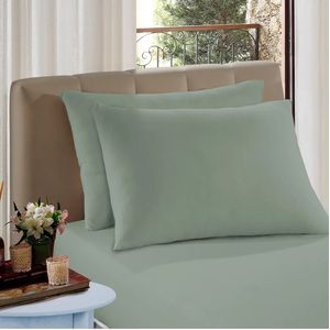 Fronha Avulsa Lisa Malha Premium 50cmx70cm Fendi Sul Brasil