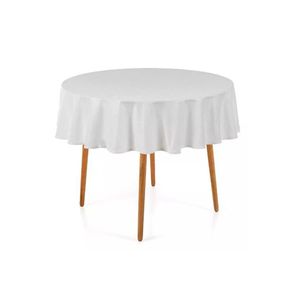 Toalha Mesa Redonda Jacquard Melli 160cm Karsten