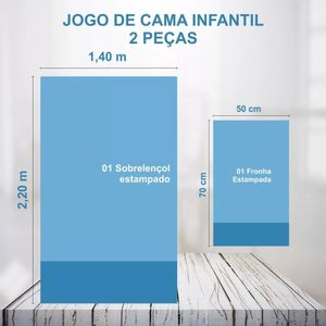 Jogo de Cama Solteiro 2 Peças Poliéster Barbie Lepper