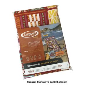 Toalha de Banho Praia Cadeira 70x140cm Borboletas Lepper
