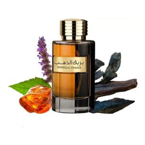 Bareeq Al Dhahab Al Wataniah Perfume Masculino  Eau De Parfum 100ml Árabe