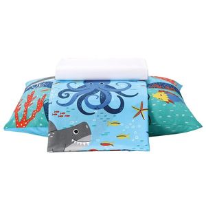 Jogo de Cama Solteiro Kids Priori Sea Fun 130 Fios Dohler