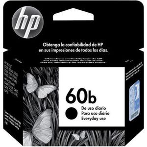 Cartucho Hp 60B Every Day Preto Cc636Wb