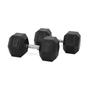 Par de Halteres Dumbell Sextavado 35Kg Ahead Sports AS2102