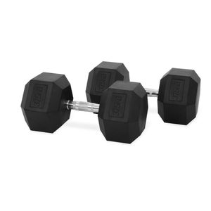 Par de Halteres Dumbell Sextavado 37,5Kg Ahead Sports AS2102