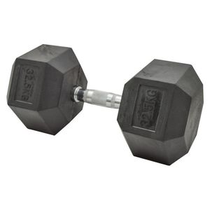 Par de Halteres Dumbell Sextavado 32,5kg Ahead Sports AS2102