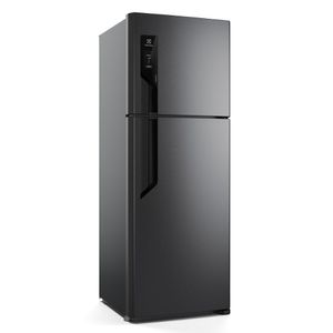 Geladeira Electrolux Frost Free 474L Efficient AutoSense Duplex Black Inox Look (TF71B)
