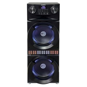 Torre de Som Gradiente Power Party 12 2200W RMS GCA312 - Preto