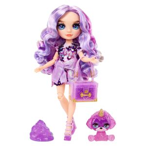 Classic Rainbow Fashion Doll - Violet 28cm (Roxo)