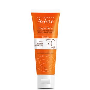 Protetor Solar Facial Emulsão Solar Avène Toque Seco FPS 70 40g