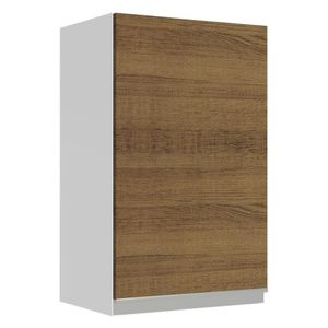 Armário Aéreo Glamy 40 cm 1 Porta Branco/Rustic Madesa