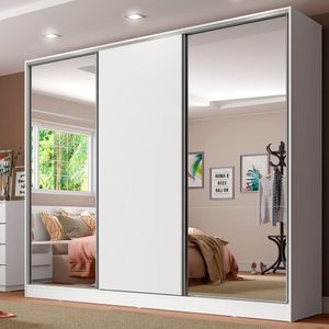 Guarda Roupa Casal Royale 3 Portas 4 Gavetas Madesa