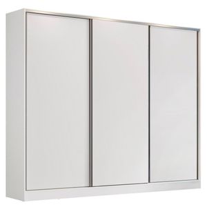 Guarda Roupa Casal Zurique 3 Portas de Correr Madesa